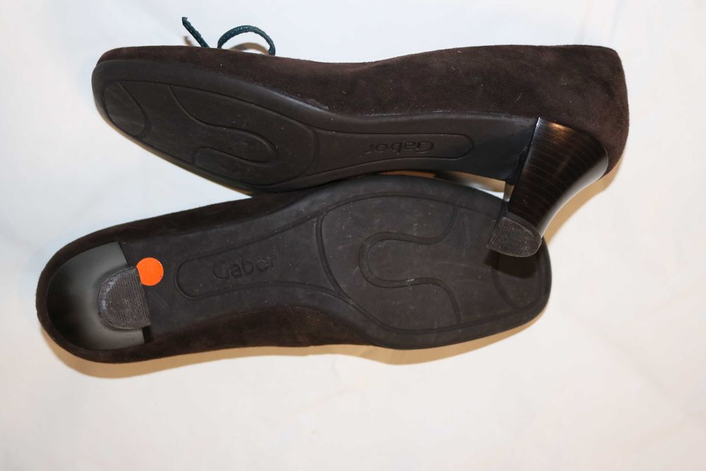 Buty Gabor rozmiar 37- nowe, skóra. Zamszowe, brązowe.