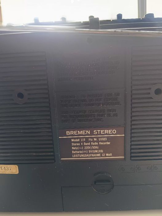 Boombox retro 80-90 lata sprawny