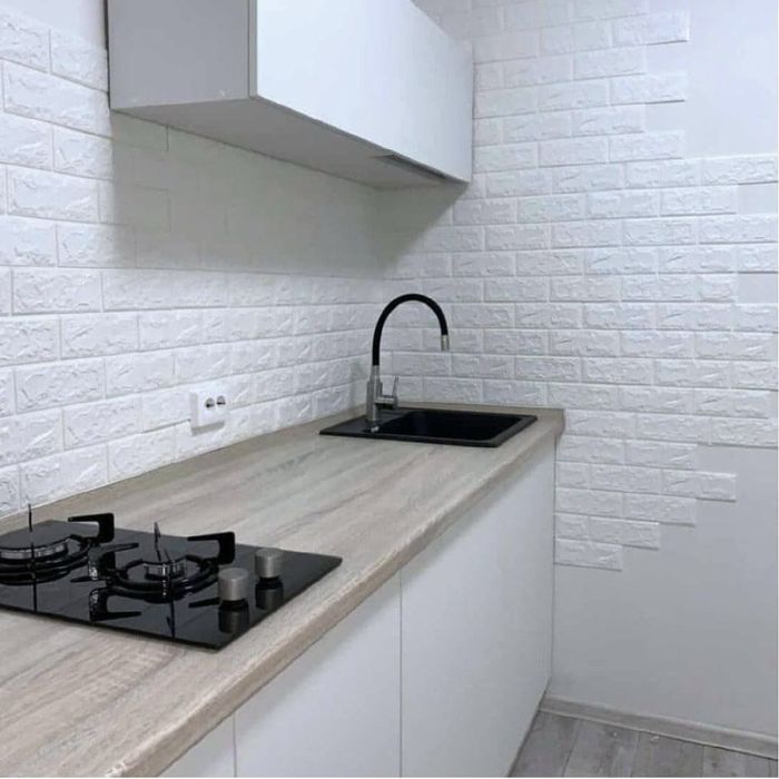 Акція на Білу цеглу! Самоклеючі 3д панелі від виробника, пвх обои 3Д