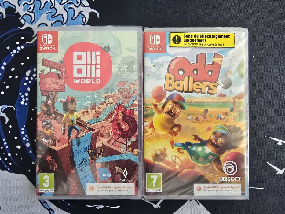 2 Jogos Nintendo Switch Selados