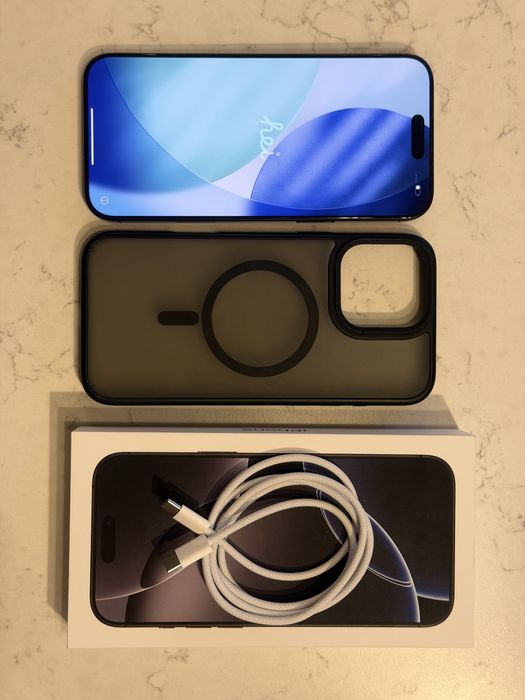 Iphone 16 pro max, 256GB  Tytan Czarny,  Poznań