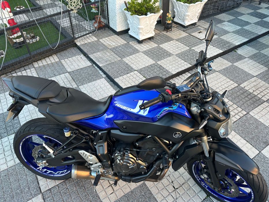YAMAHA MT07 55kw Irrepreensível
