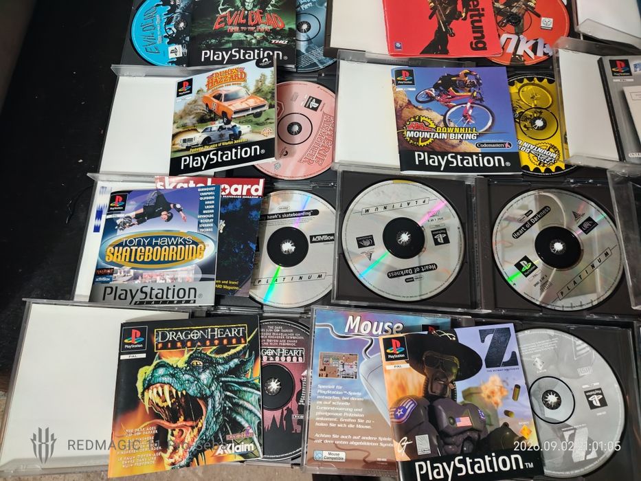 Zestaw gier PlayStation 1 PSX ps1 psone