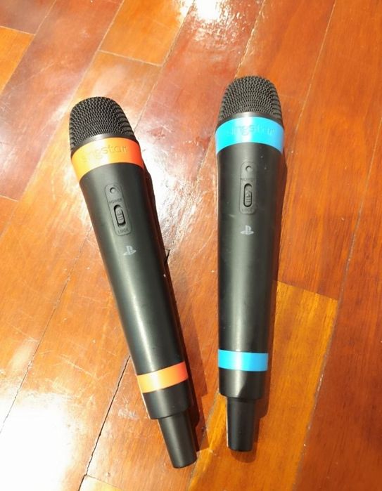 Microfones Singstar PlayStation