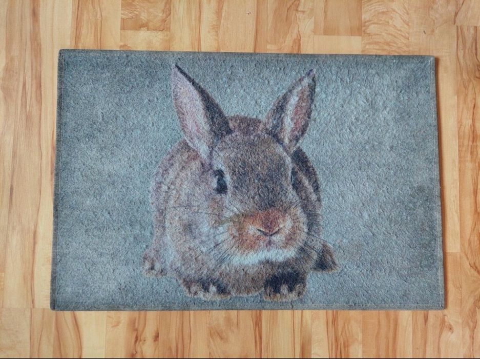 Maly dywanik z krolikiem
