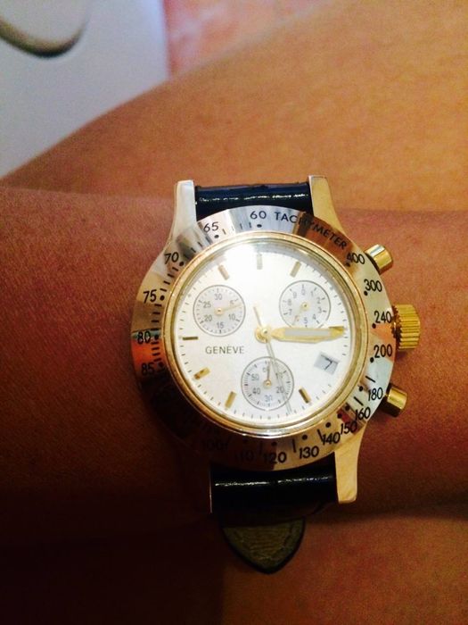 Часы из желтого золота 585*GENEVE