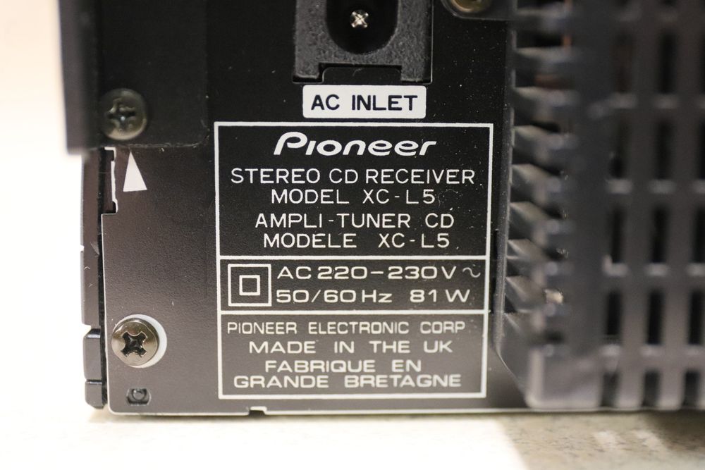 Pioneer  XC - L 5  FM , CD receiver