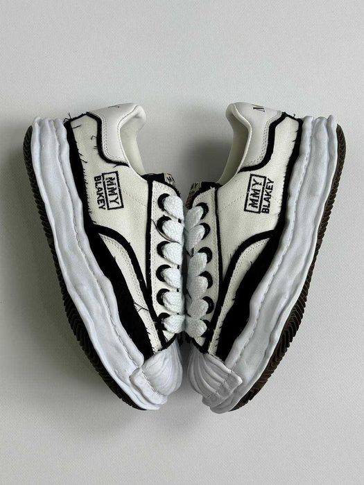 Кеди MMY Maison Mihara Yasuhiro BLAKEY 43 27  белые кеды custom opium