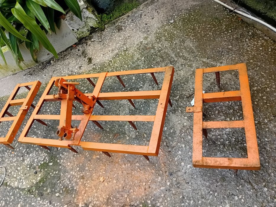 Conjunto de 3 Grades Alfaias Agrícolas