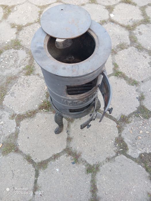 Piec żeliwny koza