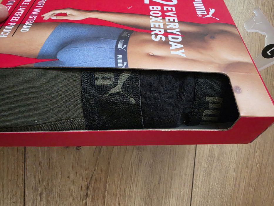 Bokserki męskie Puma rozmiar L. Nowe