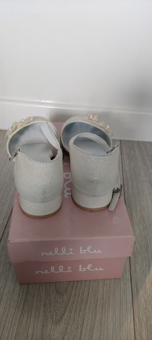 Eleganckie baleriny na obcasie Nelli Blu 32