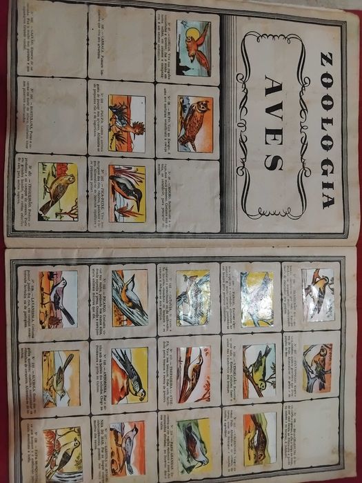 Coleção de cromos Álbum de Zoofilia
