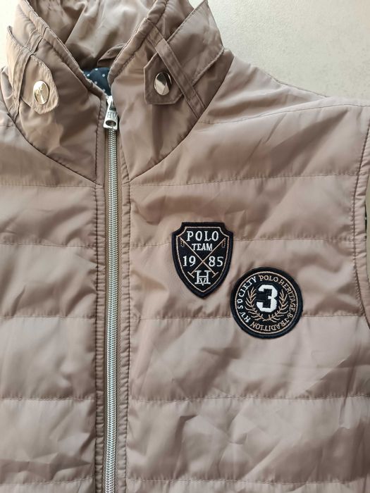 HV Polo bezrękawnik jeździecki kamizelka beżowa