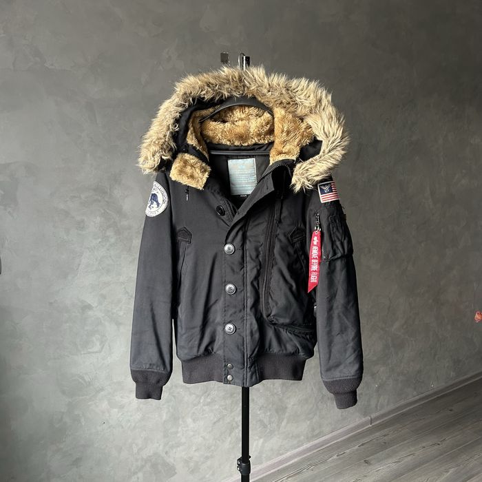 Бомбер Аляска Alpha Industries N2B Fur Hood