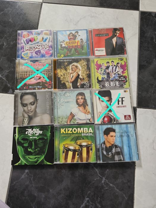 Cds de música várias