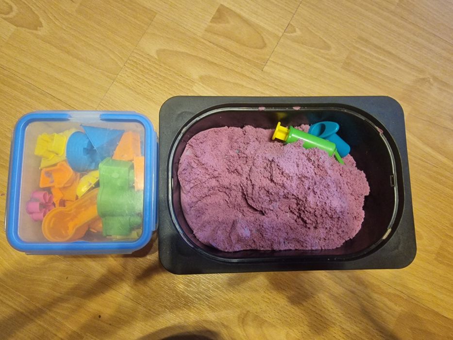Piasek kinetyczny kinectic sand foremki