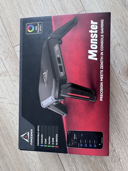 Aimzenix Monster AX600 (PS5/Xbox/Switch). Стан нового