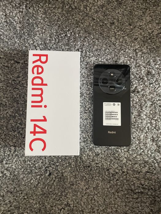 Телефон Xiaomi Redmi 14C 4/128GB ПОВНІСТЮ НОВИЙ|ЧОРНИЙ КОЛІР