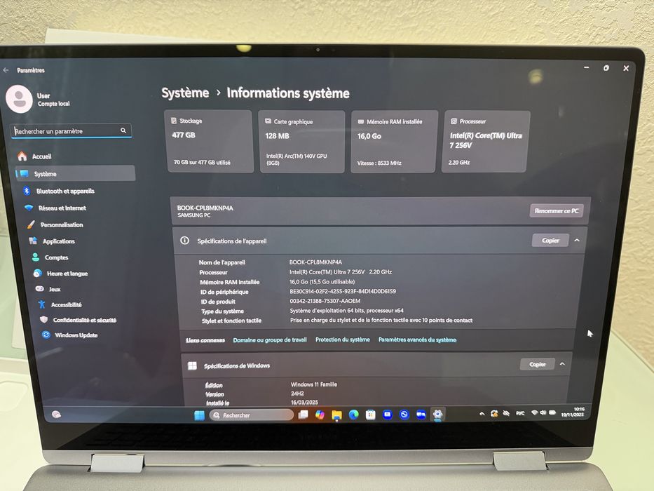 Samsung Galaxy Book5 Pro 360 960QHA-KG1 16Gb 512Gb