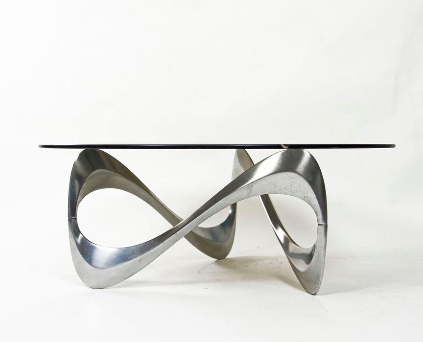 Stół Snake proj.  Knut Hesterberg Space Age, Vintage Design