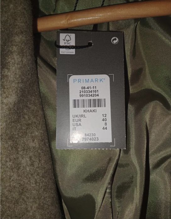 Пальто демісезонне