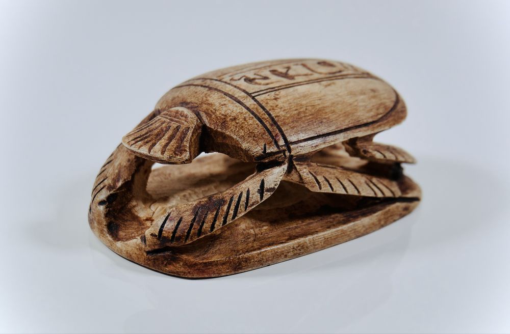 Skarabeusz figurka ozdoba dekoracja Egipt