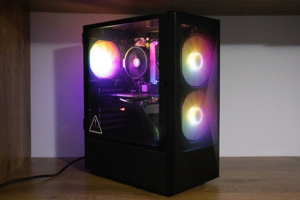 Komputer Gamingowy Ryzen 5 2600 GTX 1660  16GB RAM 512 SSD **DOWÓZ**