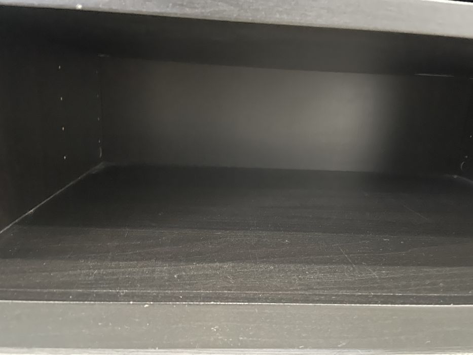 Estrutura Móvel de TV televisão IKEA BESTA preto castanho 120x40x38 cm