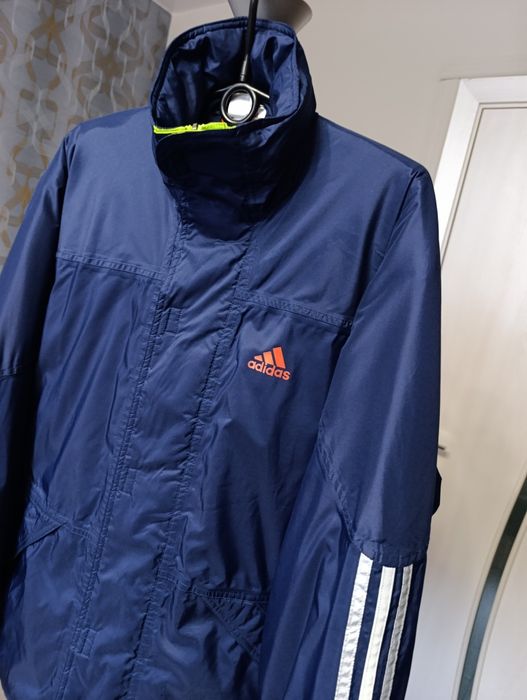 Тепла куртка adidas зі споду на флісі L