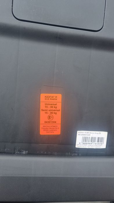 Fotelik samochodowy Römer Britax Kidfix 2 R 15-36kg Stan idealny