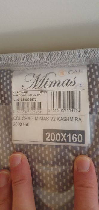 Colchao 200x160 molas ensacadas