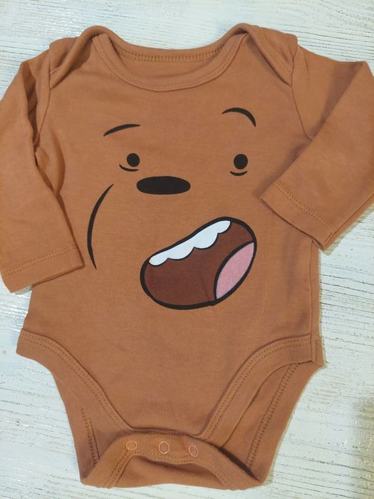 Body z długim rękawem 62, 5 szt