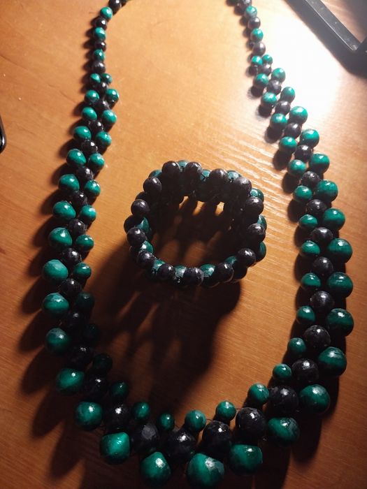 Piękny zestaw z drewna