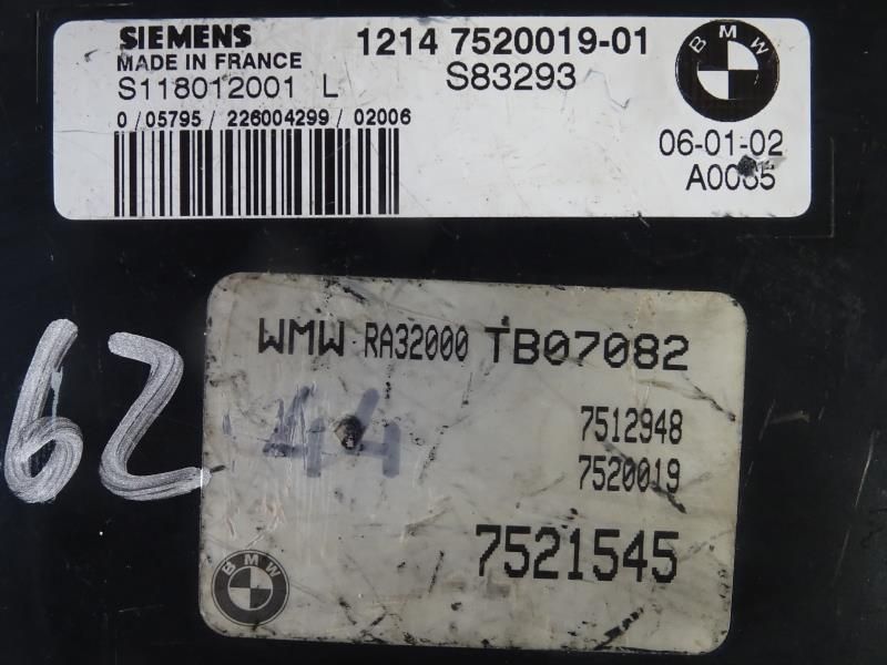 Centralina motor / ECU MINI Mini (R50, R53)