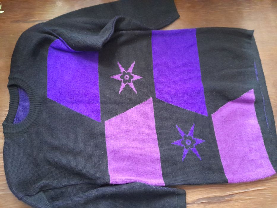 Tunika sweter lata 80 - te