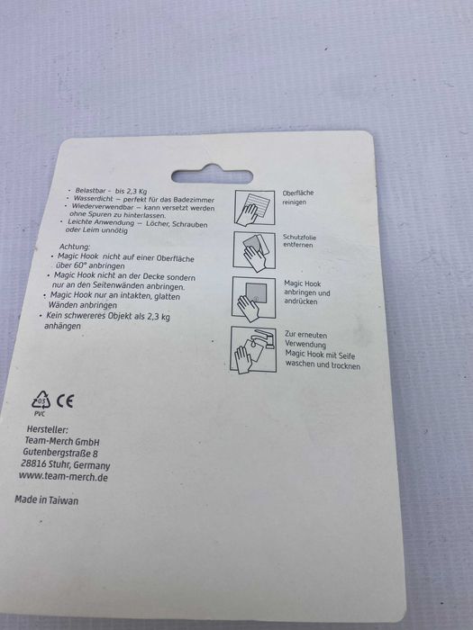 zawieszka/wieszak z przylepcem