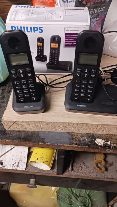 Telefon bezprzewodowy Philips D150 duo