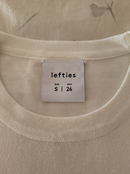 T-shirt malha branca Lefties