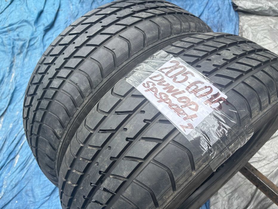 205-60-R16 DUNLOP SPORT = пара 2штуки летней резины GERMANY 2022