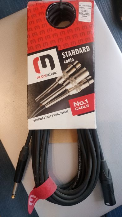 Kabel mikrofonowy 9 m