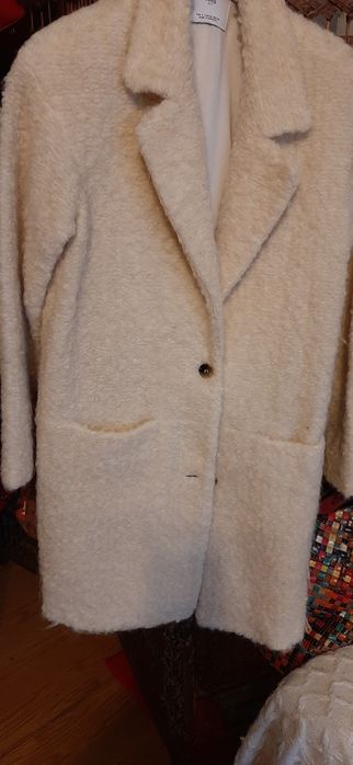 Plaszcz w kolorze ekri