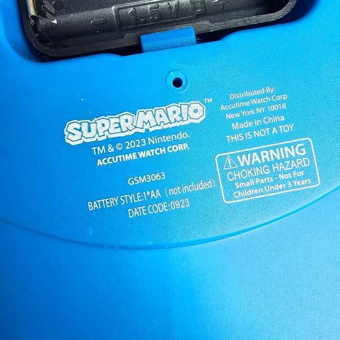 Zegar ścienny Super Mario dla dzieci. Odbiór Warszawa