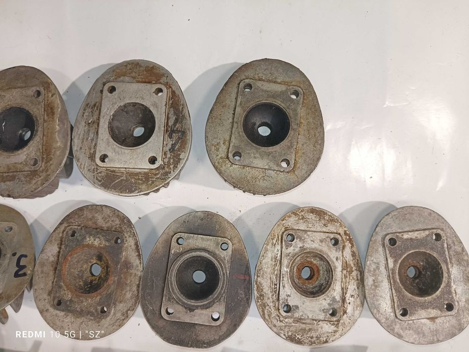 Komar - sztywniak - Romet - cylindry - głowice - 10 kg.