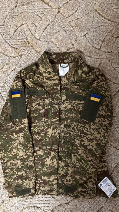 оригінальний комплект літньої форми Національної гвардії України в камуфляжі Хижак