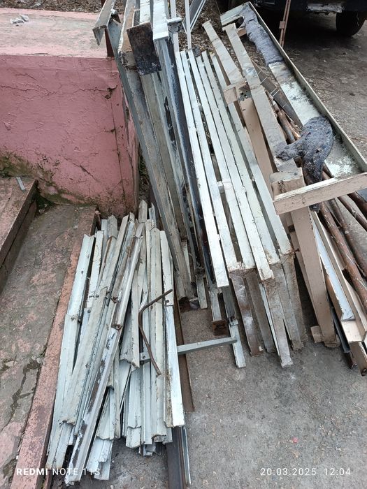 Стеллаж в разрезе