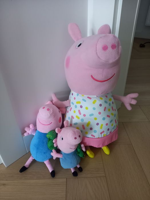Pluszaki Świnka pepa 3 szt