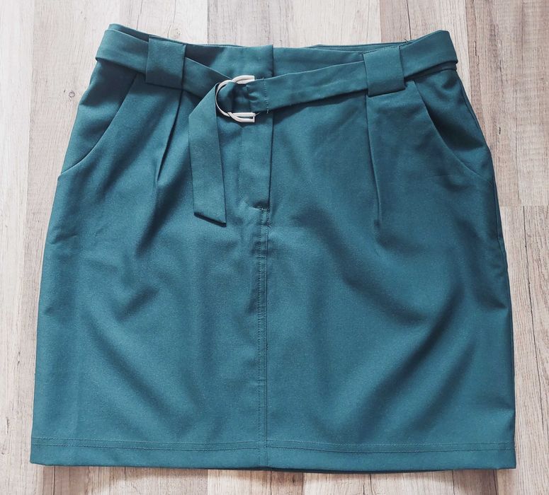 Zielona spódnica House M na jesień