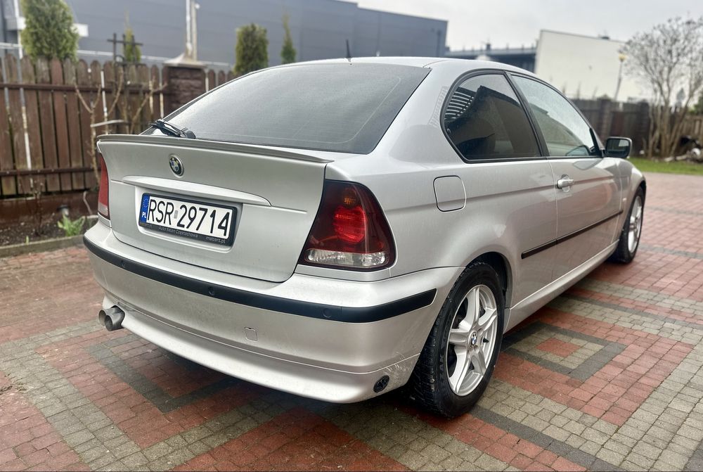 BMW E46 Compact 2.0 b+LPG automat, xenon stan Bdb