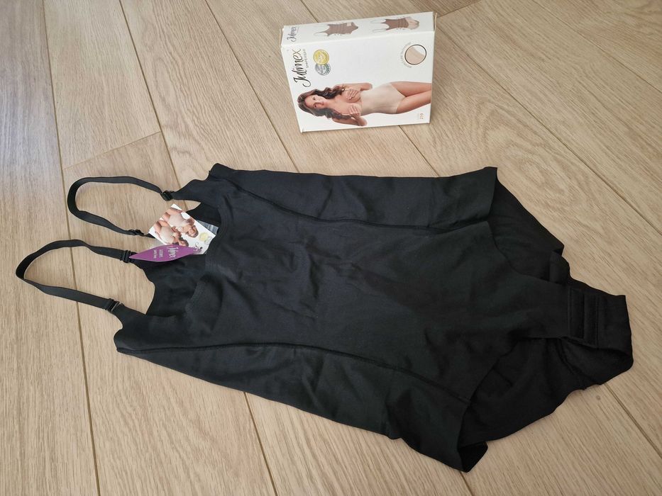 Julimex modelujące body wyszczuplające pod biust – czarne - NOWE